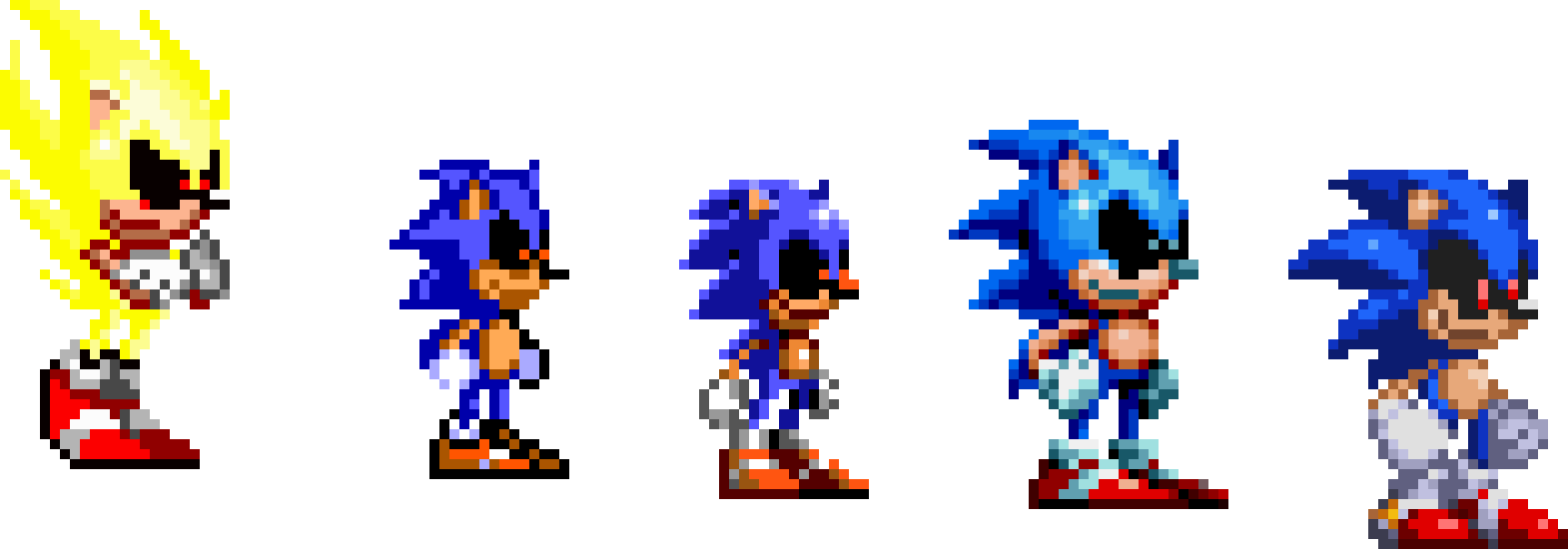 [c8eea6] Sonic.exe Sprites I made
