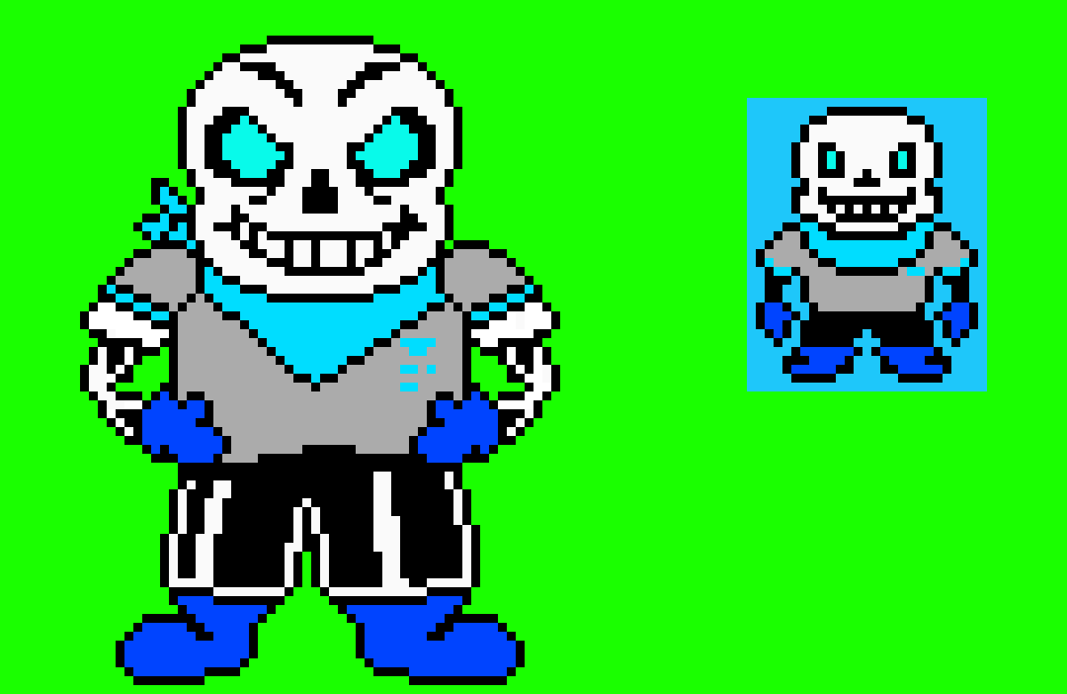 my fanmade underswap sans sprite