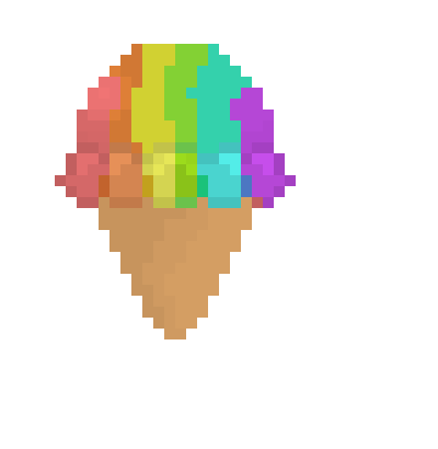 [5ba204] Rainbow Icecream