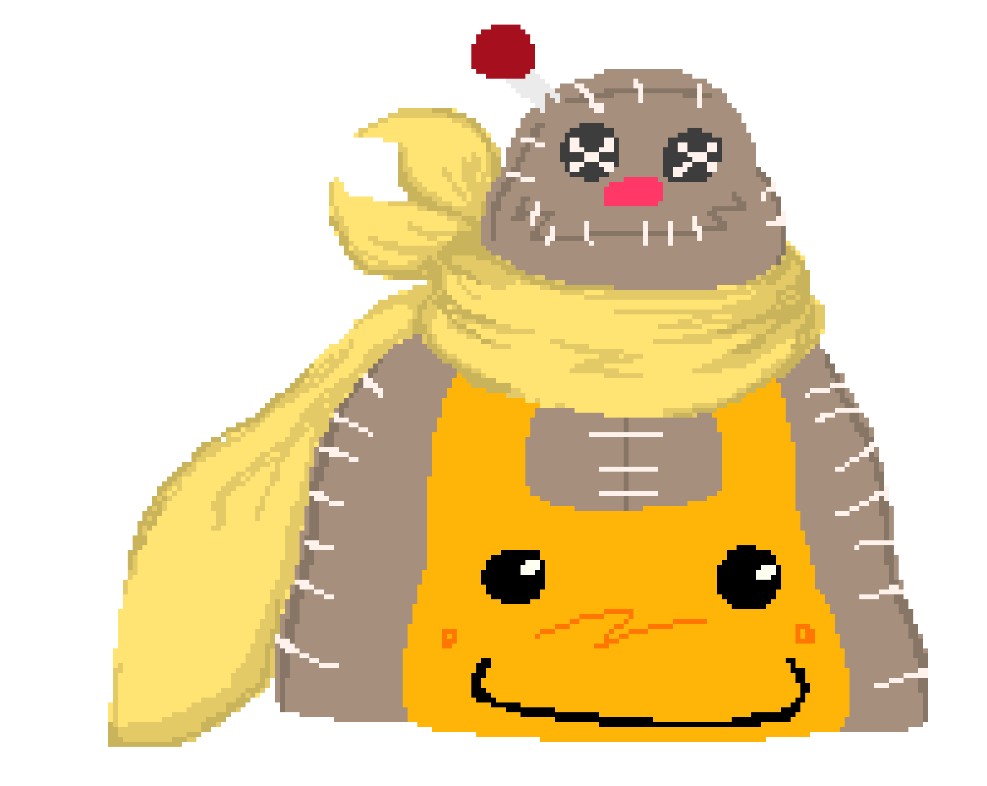 [fbf147] did some fucking around with the scarf
