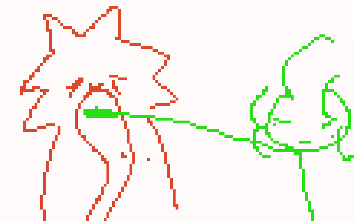 [8c660b] rabbit im gonna draw you like this except youre dead 