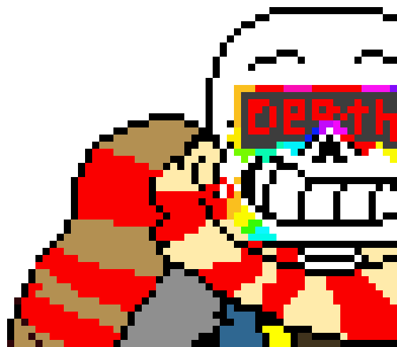 [45e36d] People say ro if you think he’s correct or say fresh sans if I’m correct Fresh!Ink sans