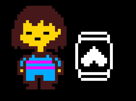 *frisk and toriels soul go to the garbage dump to find protection on the way to the lab in hotland*