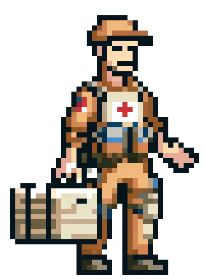 [f26dc3] Idle Character pixel art