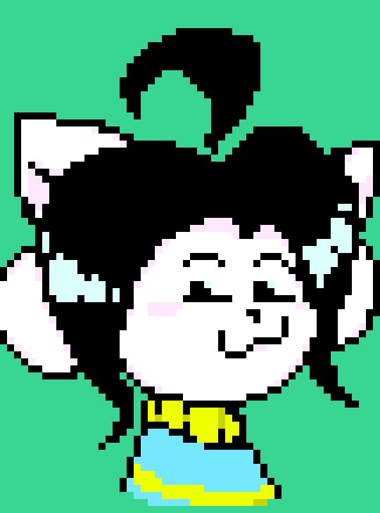 [4076f0] -takes paint off- -Temmie (cleetus)