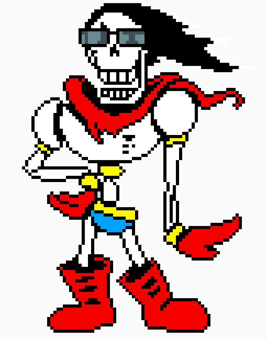 [9664c4] Undertale Papyrus sprite