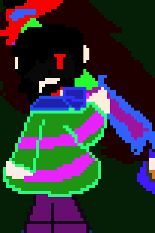 [904ba9] turns around GET OUT OF MY WAY SKULL something differnt about her.........
