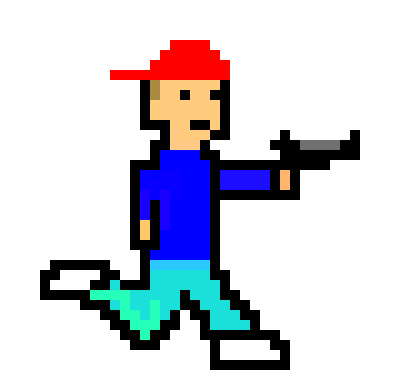 [9664c4] running with gun Not shooting 1