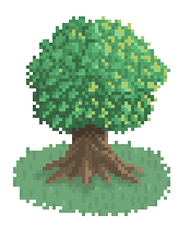 Pixel tree - frostpixi