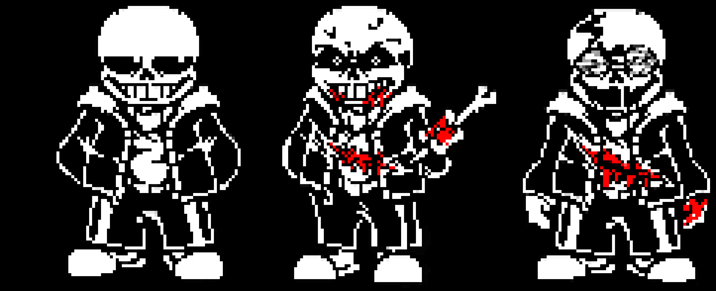 Undertale Last Breath sans Phases 1 - 3