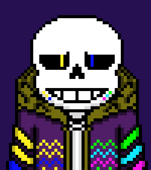 [0ae1f1] hey, don't hurt yourself *gets up and goes over to the  sans*