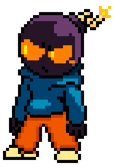 [7cf7e3] picks up the mask and sees flowey out of the corner of my eye* :syleaf
