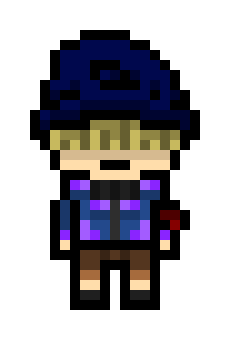 danganronpa pixel sprite Masaru Botan