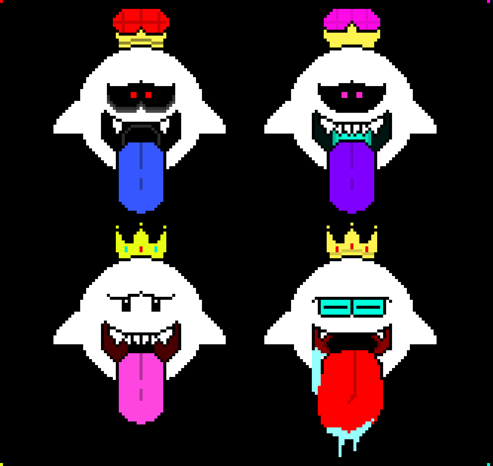 (King Boo sprites by Bill 1 [UPDATED])