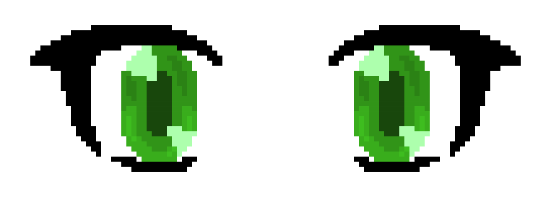 [9664c4] Green eyes