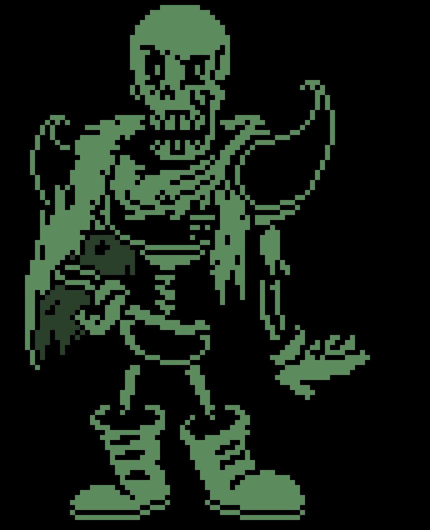 Undertale Unhinged Papyrus Sprite