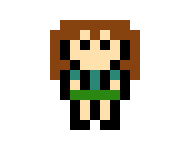 [9664c4] pixel sprite (girl)