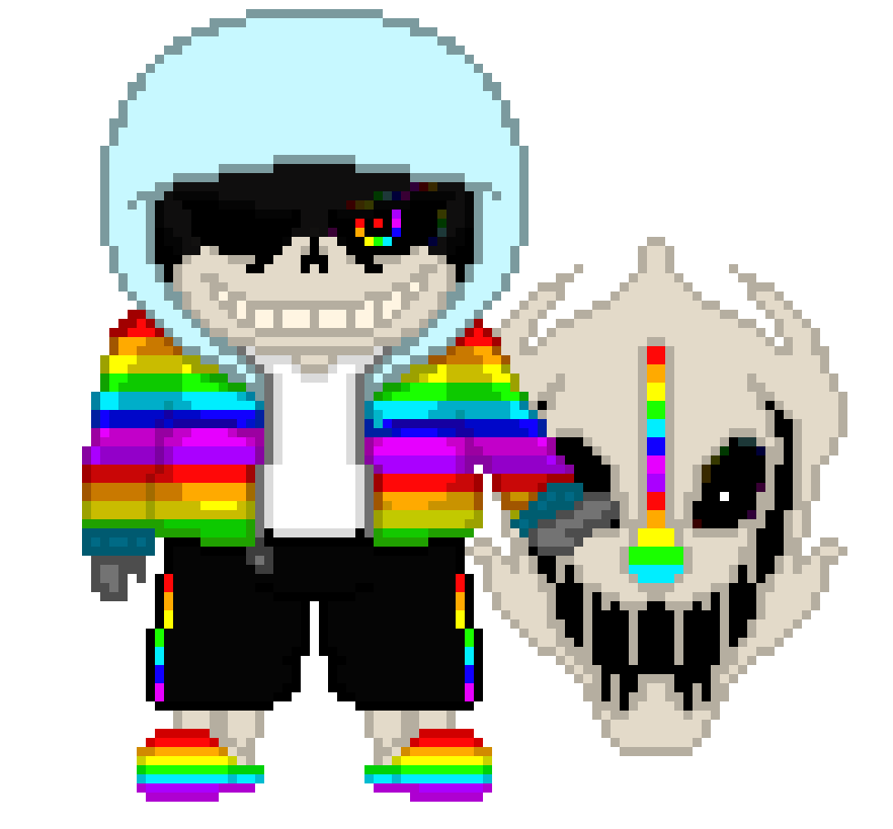 rainbow rocket (my oc) determined form