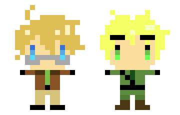 America and Britain Chibi