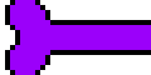 [f743e5] Undertale Bone Attack sprite