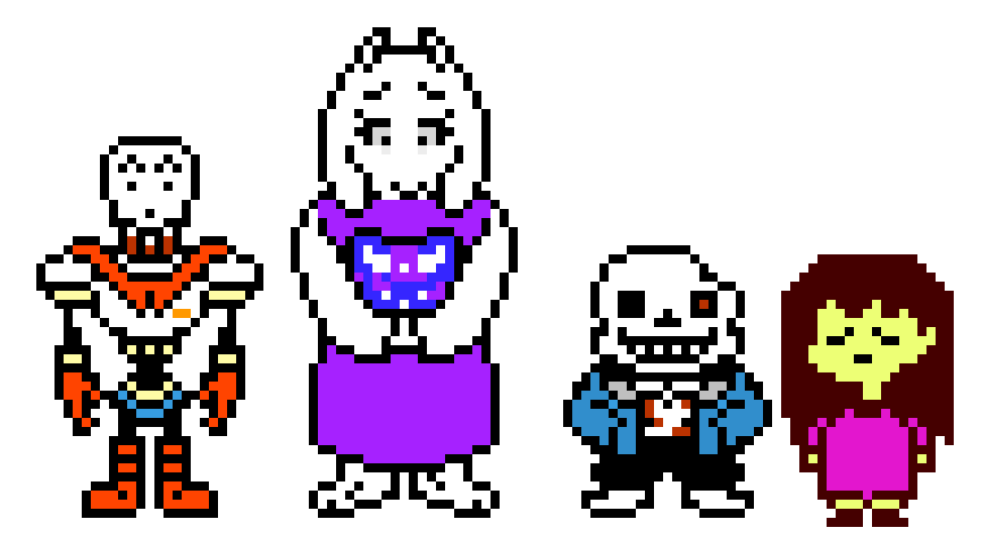[be8ddf] Horrortale Characters
