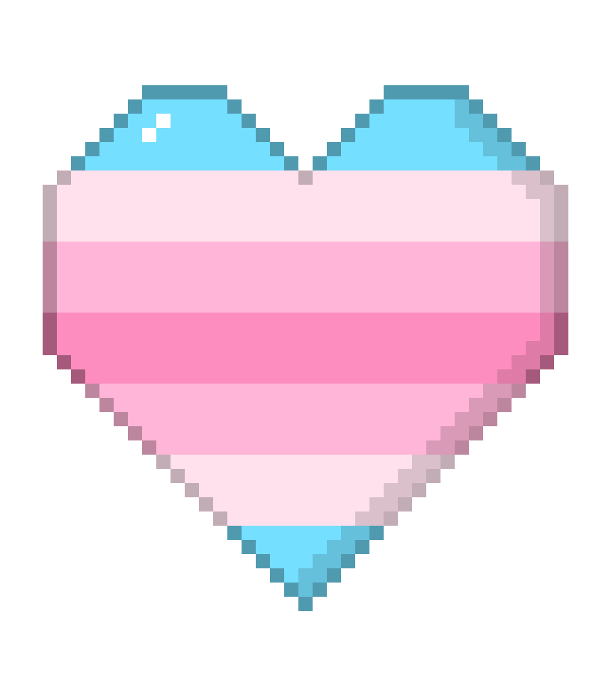 [9ac1d5] Transfem Pride Heart