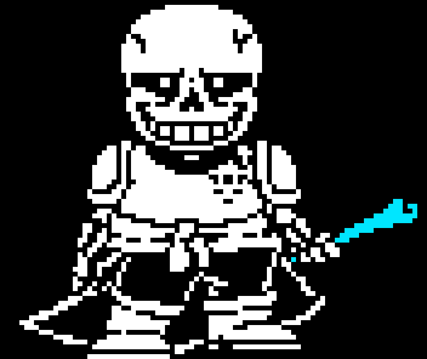 [55e4e5] -his bone turns blue- Look buddy, you can't just go around and kill people. -Distrust!Sans