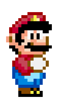 16-Bit Mario (Super Mario World) 