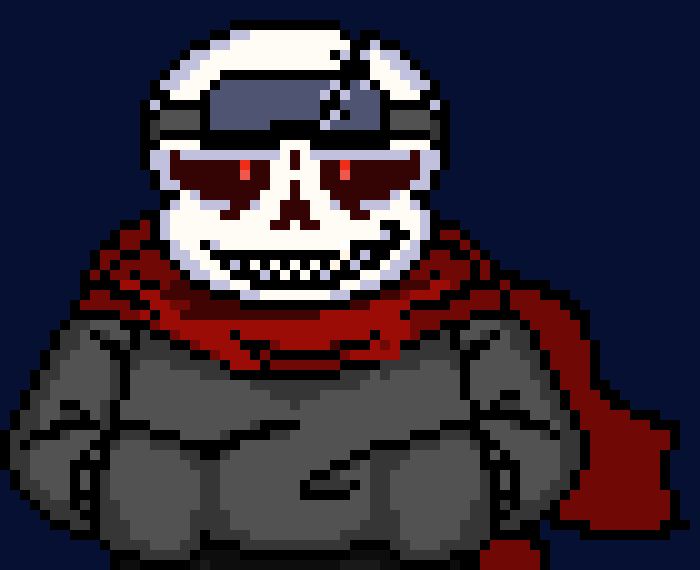 [0b51d0] -he goes back into the fridge for another beer.- [Fell!Skeld]