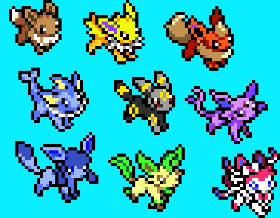[9664c4] Eeveelutions