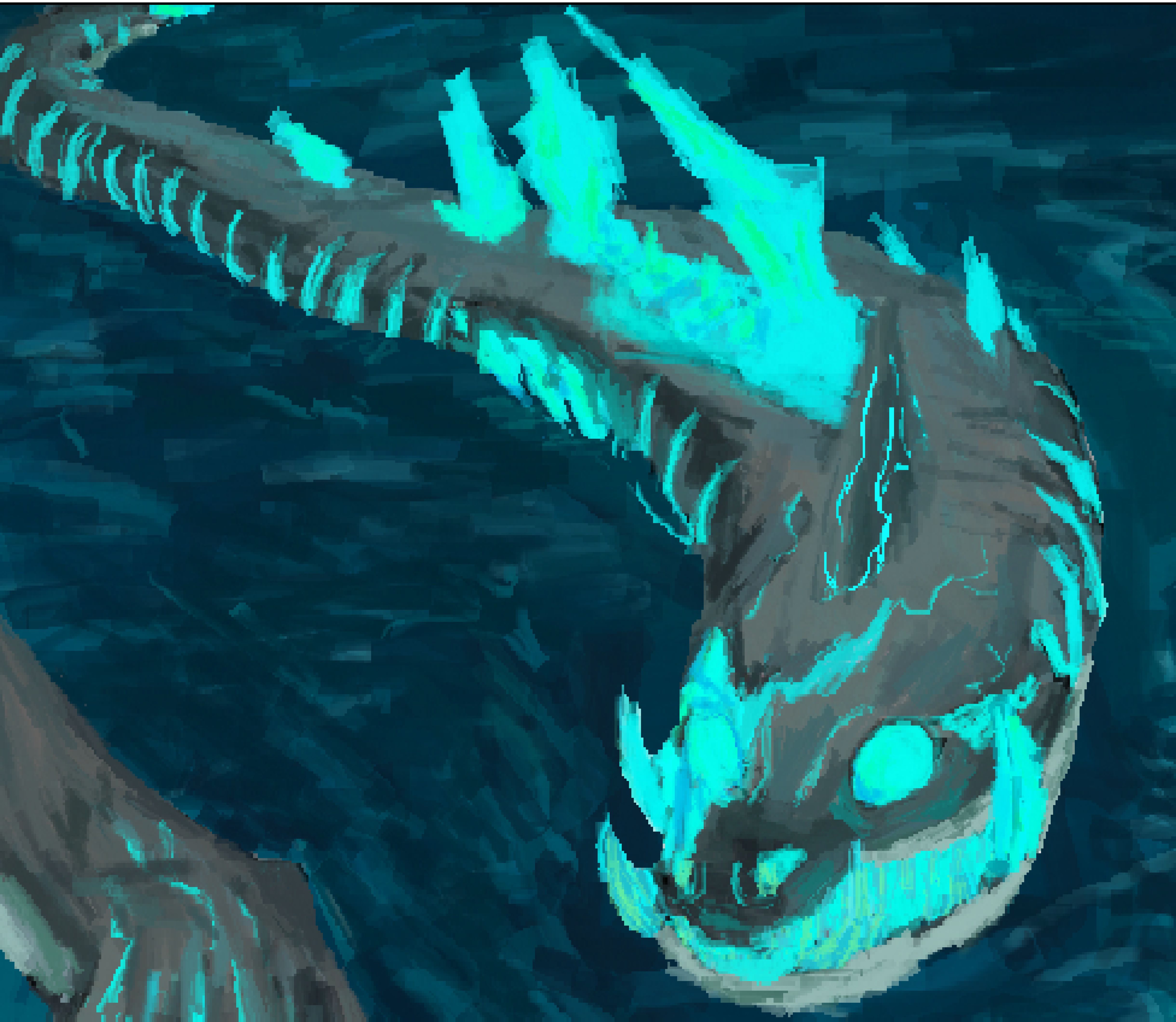 First, it's a megalogheist, second It's Pepper, I know my drawing skills fluctuate so it isnt obvious but yeah