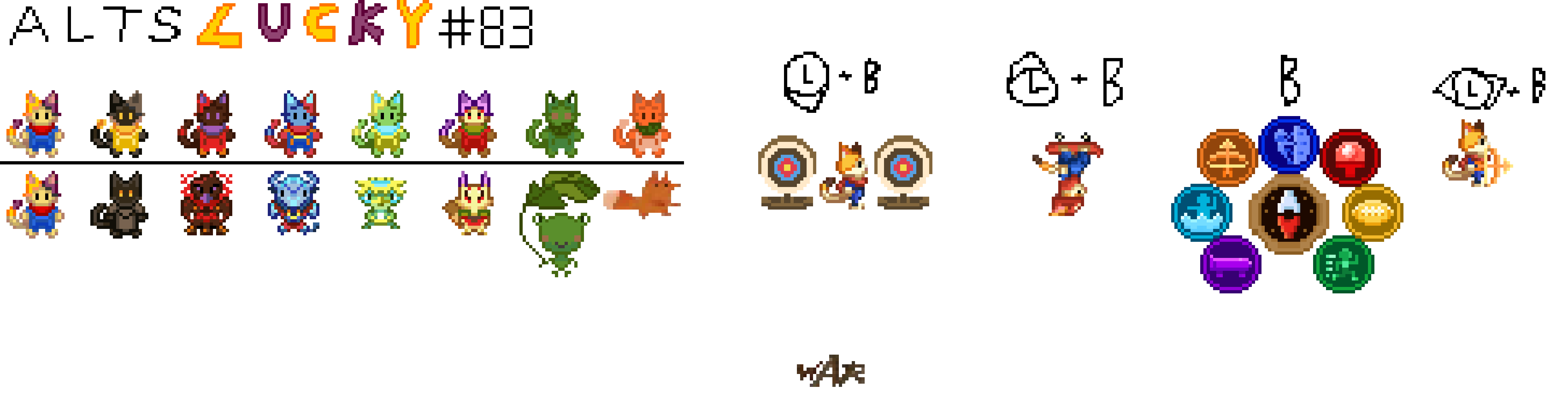 [3bcf66] lucky smash bros.