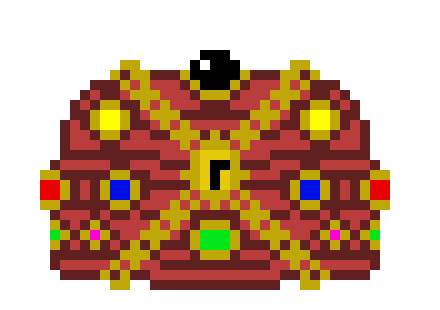 [f61959] Bejewled chest