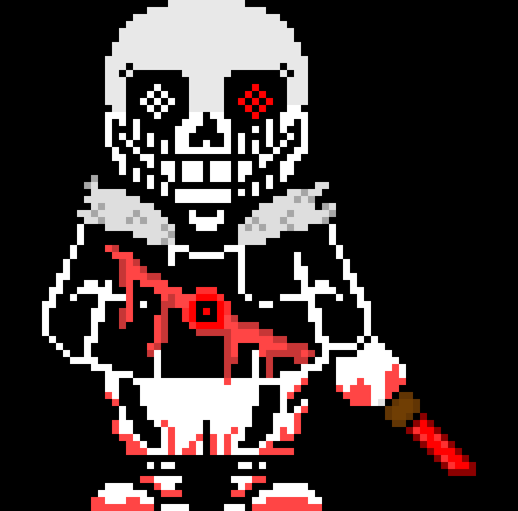 [6bfce9] Killer Last Breath Sans Phase 3 Sprite