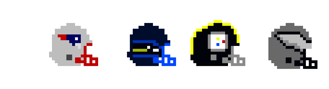 [9664c4] NFL Helmets