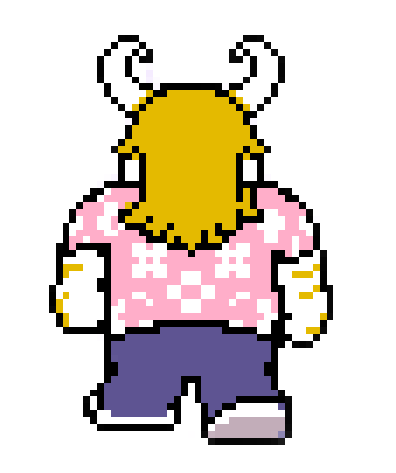 [9afd85] Asgore pink sprite b2