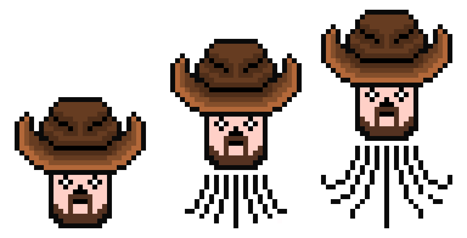 [9664c4] cowboy head