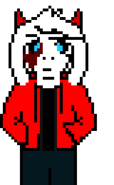 [904ba9] her makeup start go away suddley u can see her scar but she dose not know