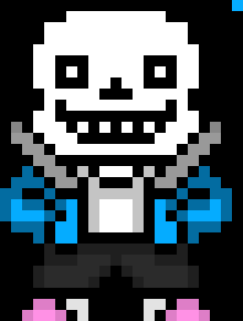 [d082ec] how to easily kill sans in 3 steps: step 1: get a nuke, step 2: use hacks to survive the nuke, step 3: make the nuke go off and boom you just easily killed sans