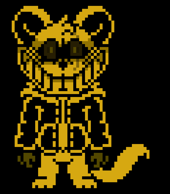 [6c26bc] Tom and Jerry/Mousetale OC - Drew the Mousewolf Hybrid (Tom's Basement Style (Battle Sprite)) (V1.75) (Crazed Mode)