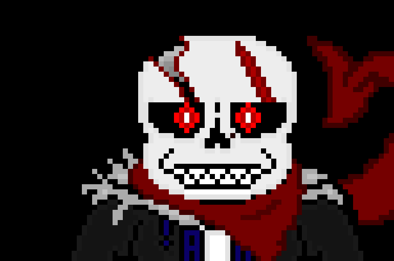 [0b95c6] im not.. the only sans here?.. and is that.. chara or frisk.. *badly injured*
