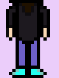 [05b0c1] *He is whistling, and just walking somewhere.*