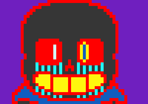 x gaster can u fix this?- ERROR!sans