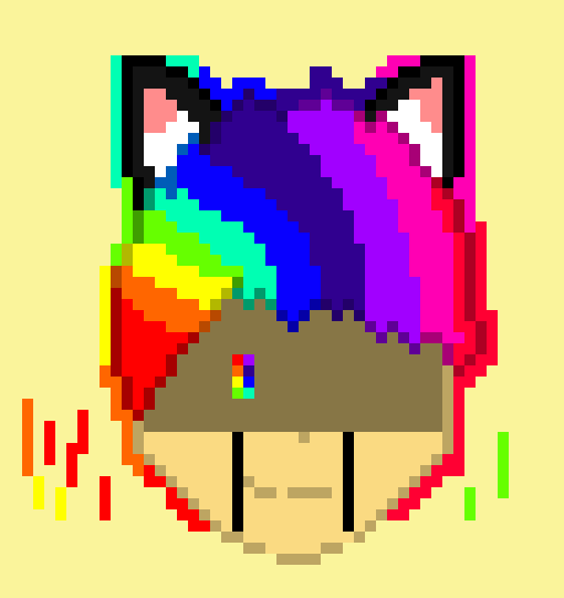 *HAHAHAHAHAHAHAHAHAH!!!!!!!!!!!!!!*spams millions of fireballs millions of giant chaos busters millions of black holes and other very powerfull stuff*DIE DIE DIE!!!!!!!!!!!!!!!!!!!!!!!!!!!!!!!!!((you cant overpower rainbow when he is in this form he has inf hp and wont die unless you find a way to turn him back to normal wich is very hard to))-RAINBOW THE DESTORYER OF WORLDS