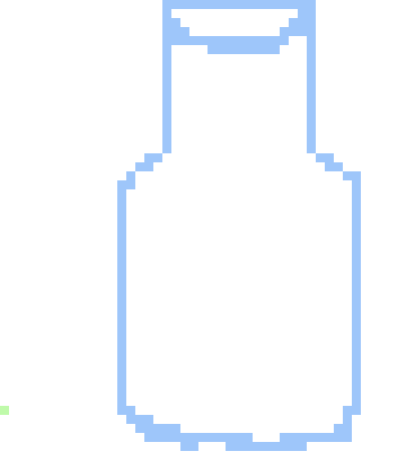 [874de4] bottle of glass