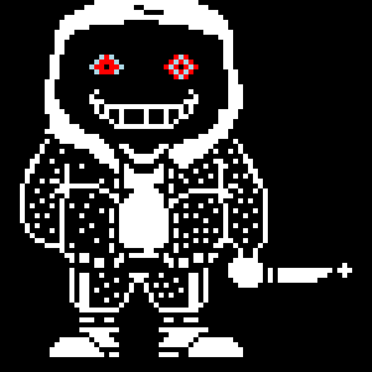DustDust Sans sprite (my version)