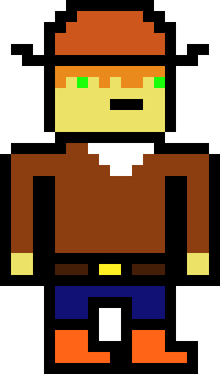 [9664c4] Cowboy frame 1