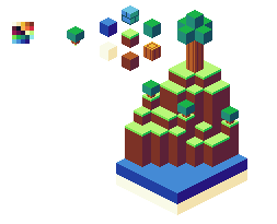 [722a74] Isometric Cubes