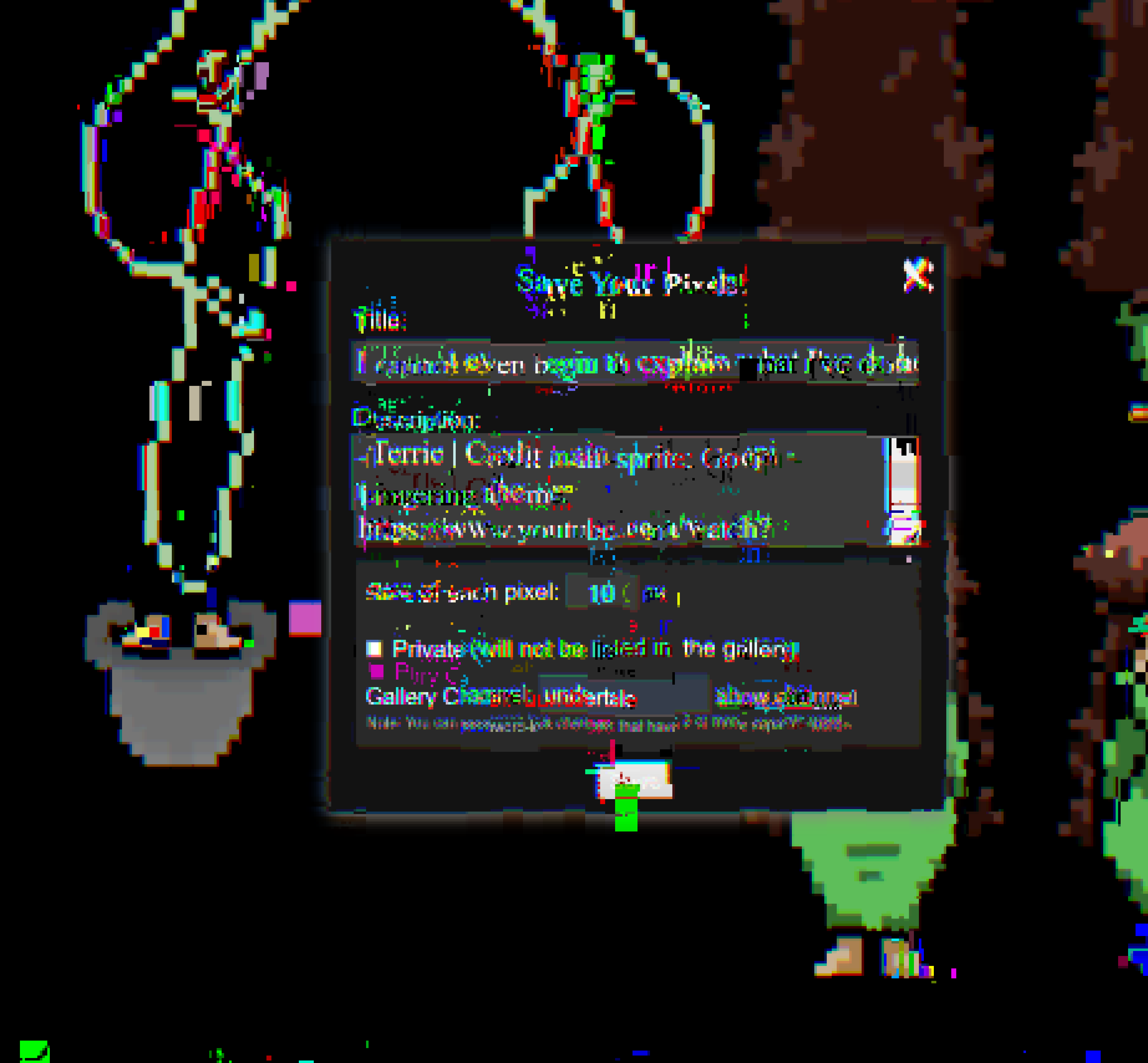 [583245] Hell not JUST the save menu-