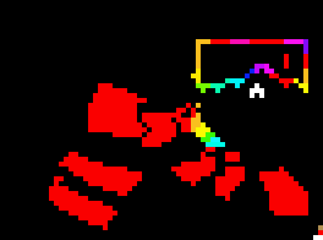 [bb419c] Summons a wall of spikes, bones, and Gaster blasters. It’s over for you. *turns water to lava too - Fresh!Ink sans